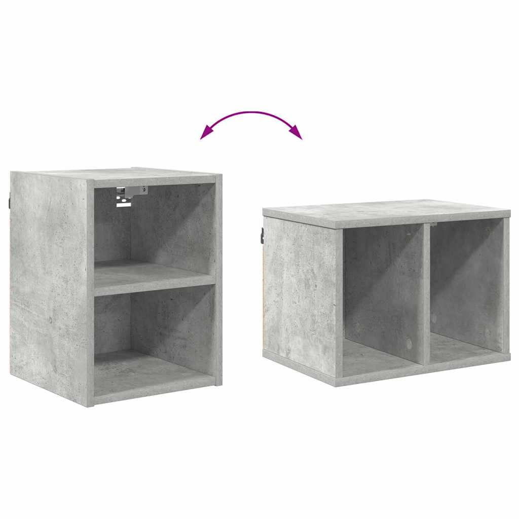 Armadio pensile Grigio cemento 30 x 29,5 x 40 cm | homemem39