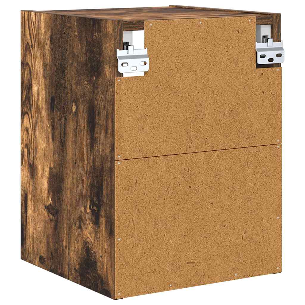 Armadio pensile Rovere fumé 30 x 29,5 x 40 cm Legno multistrato | homemem39