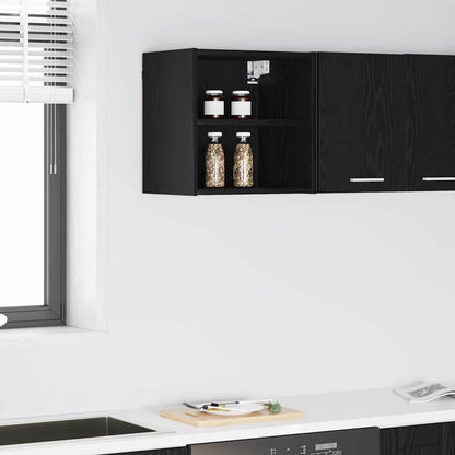 Armadio pensile Rovere Nero 40 x 29,5 x 40 cm Legno multistrato | homemem39