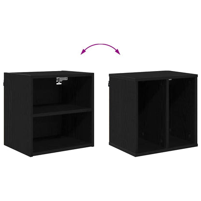 Armadio pensile Rovere Nero 40 x 29,5 x 40 cm Legno multistrato | homemem39