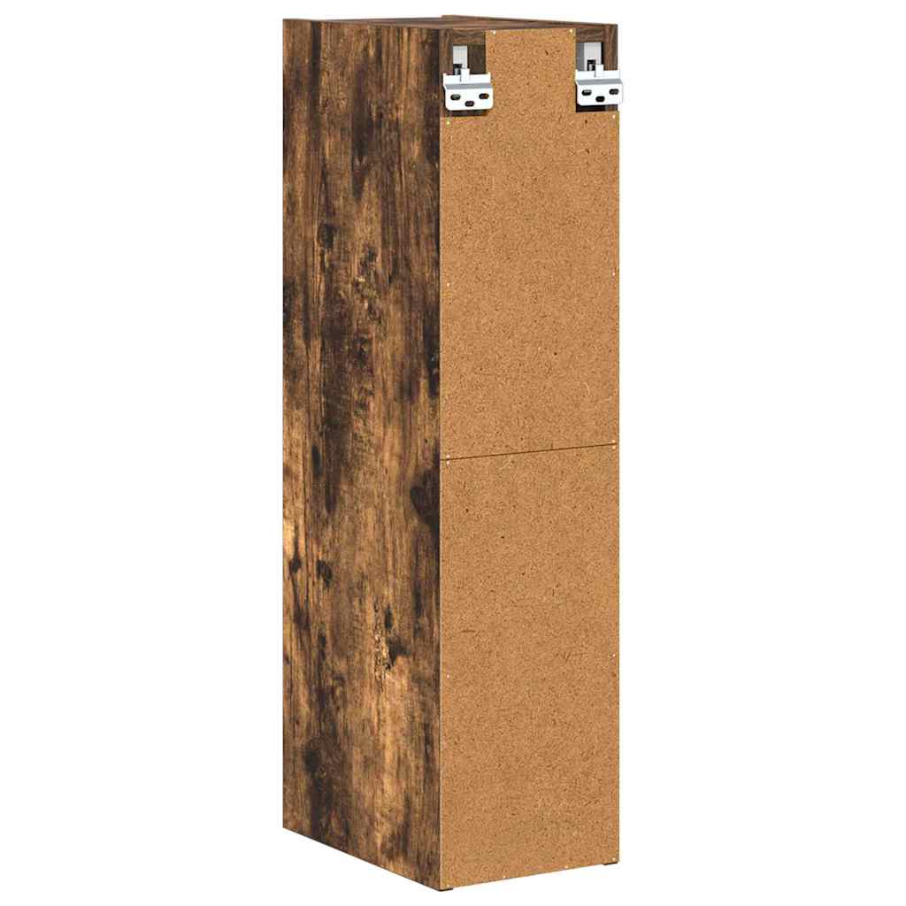 Armadio pensile Rovere fumé 20 x 29,5 x 80 cm Legno multistrato | homemem39
