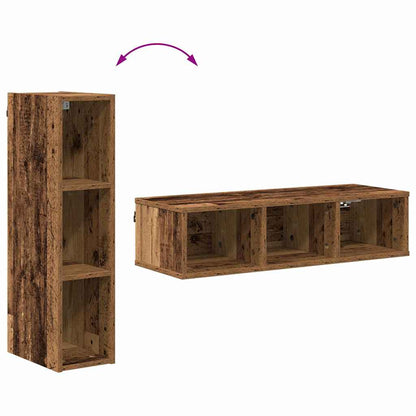 Armadio pensile Legno vecchio 20 x 29,5 x 80 cm