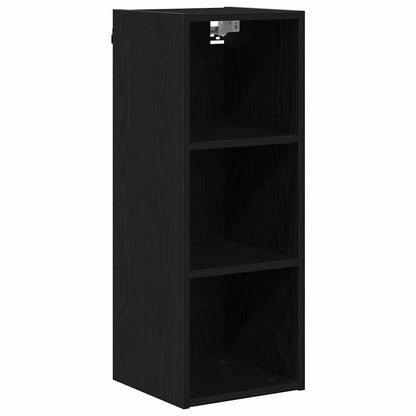 Armadio pensile Rovere Nero 30 x 29,5 x 80 cm Legno multistrato | homemem39