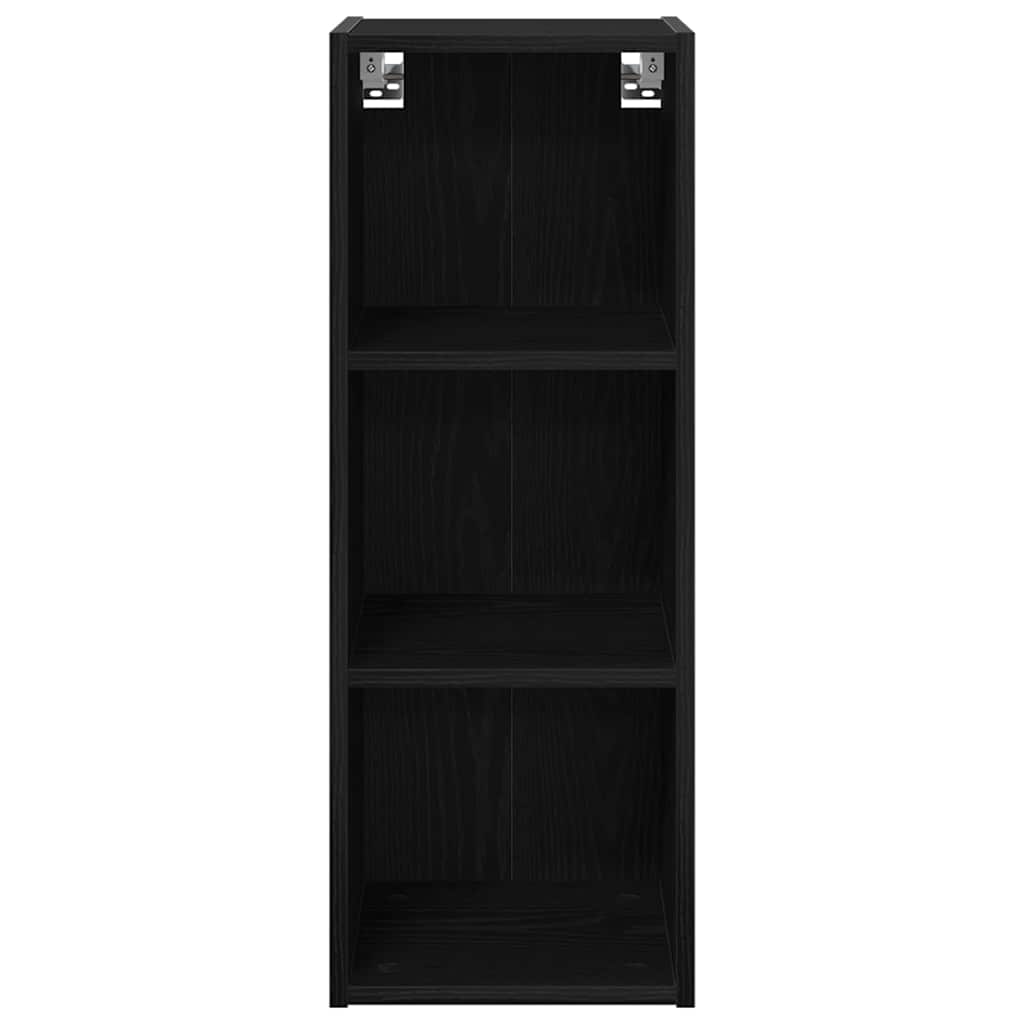 Armadio pensile Rovere Nero 30 x 29,5 x 80 cm Legno multistrato | homemem39