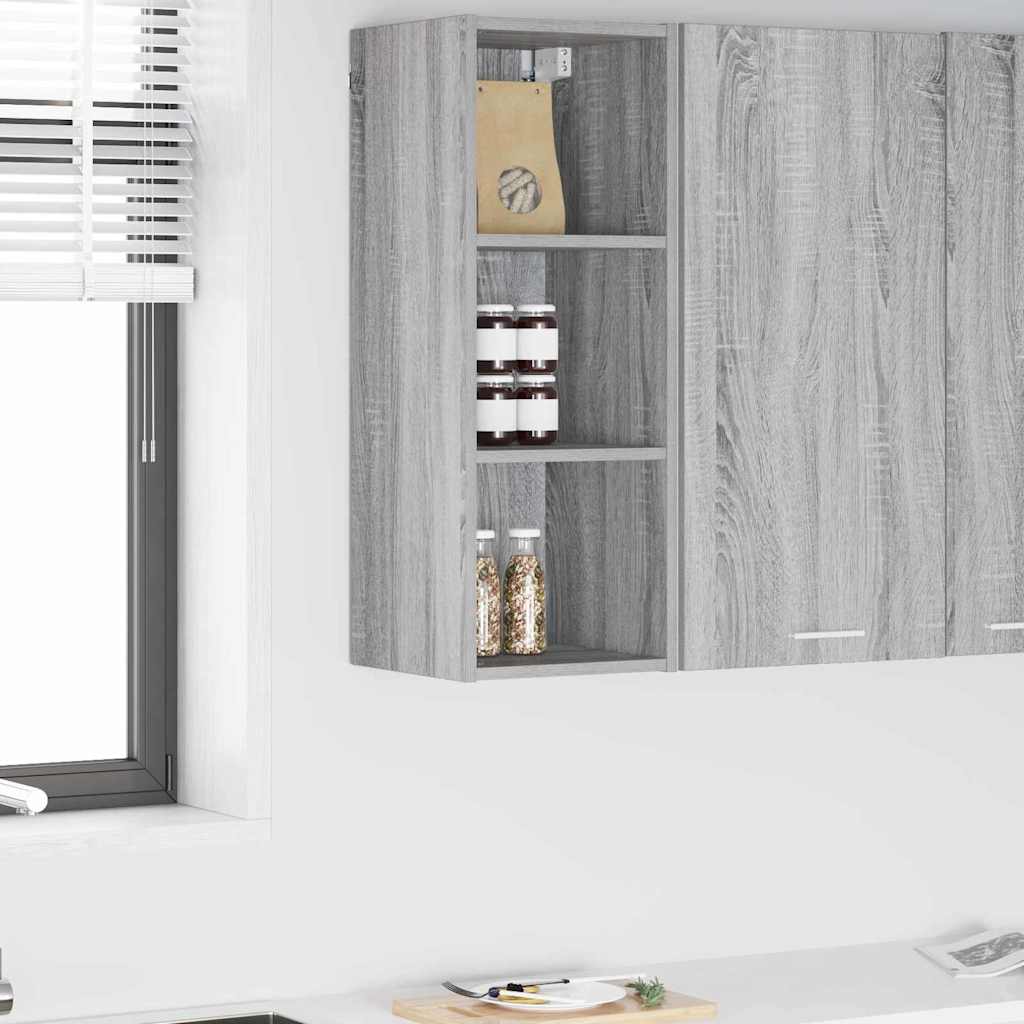 Armadio pensile Grigio Sonoma 30 x 29,5 x 80 cm | homemem39