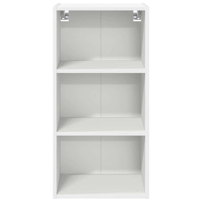 Armadio pensile Bianco 40 x 29,5 x 80 cm Legno multistrato | homemem39