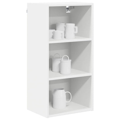 Armadio pensile Bianco 40 x 29,5 x 80 cm Legno multistrato | homemem39