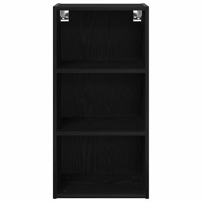 Armadio pensile Rovere Nero 40 x 29,5 x 80 cm Legno multistrato | homemem39