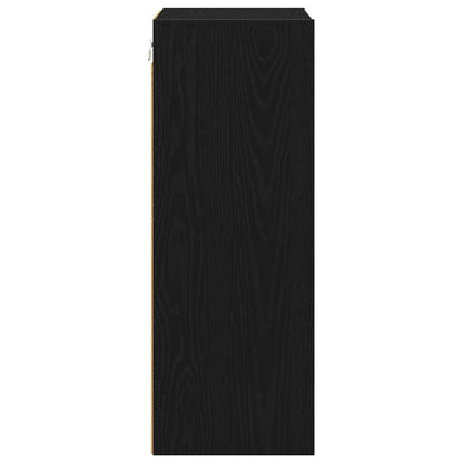 Armadio pensile Rovere Nero 40 x 29,5 x 80 cm Legno multistrato | homemem39