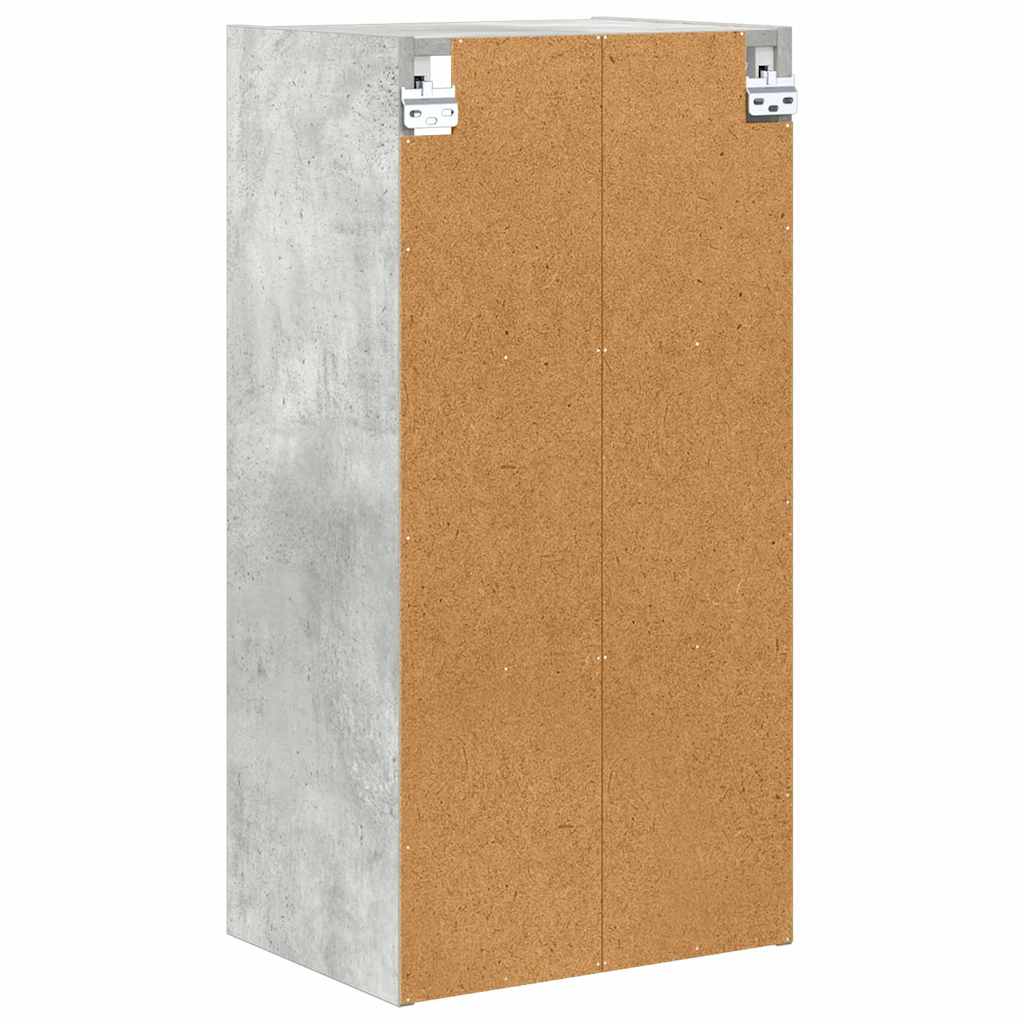 Armadio pensile Grigio cemento 40 x 29,5 x 80 cm | homemem39