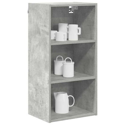 Armadio pensile Grigio cemento 40 x 29,5 x 80 cm | homemem39