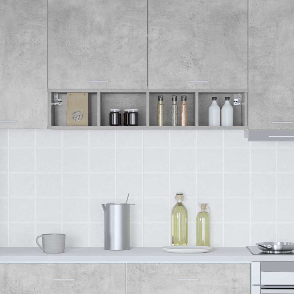 Armadio pensile Grigio cemento 20 x 29,5 x 100 cm | homemem39