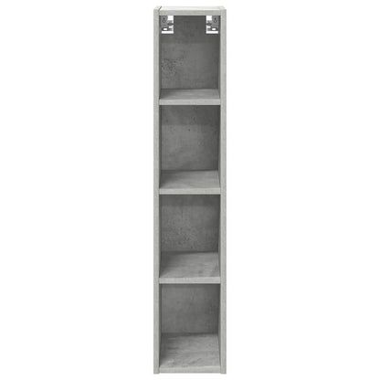 Armadio pensile Grigio cemento 20 x 29,5 x 100 cm | homemem39