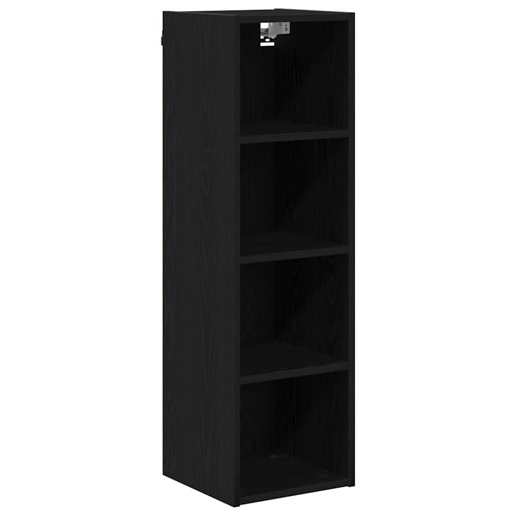 Armadio pensile Rovere Nero 30 x 29,5 x 100 cm | homemem39