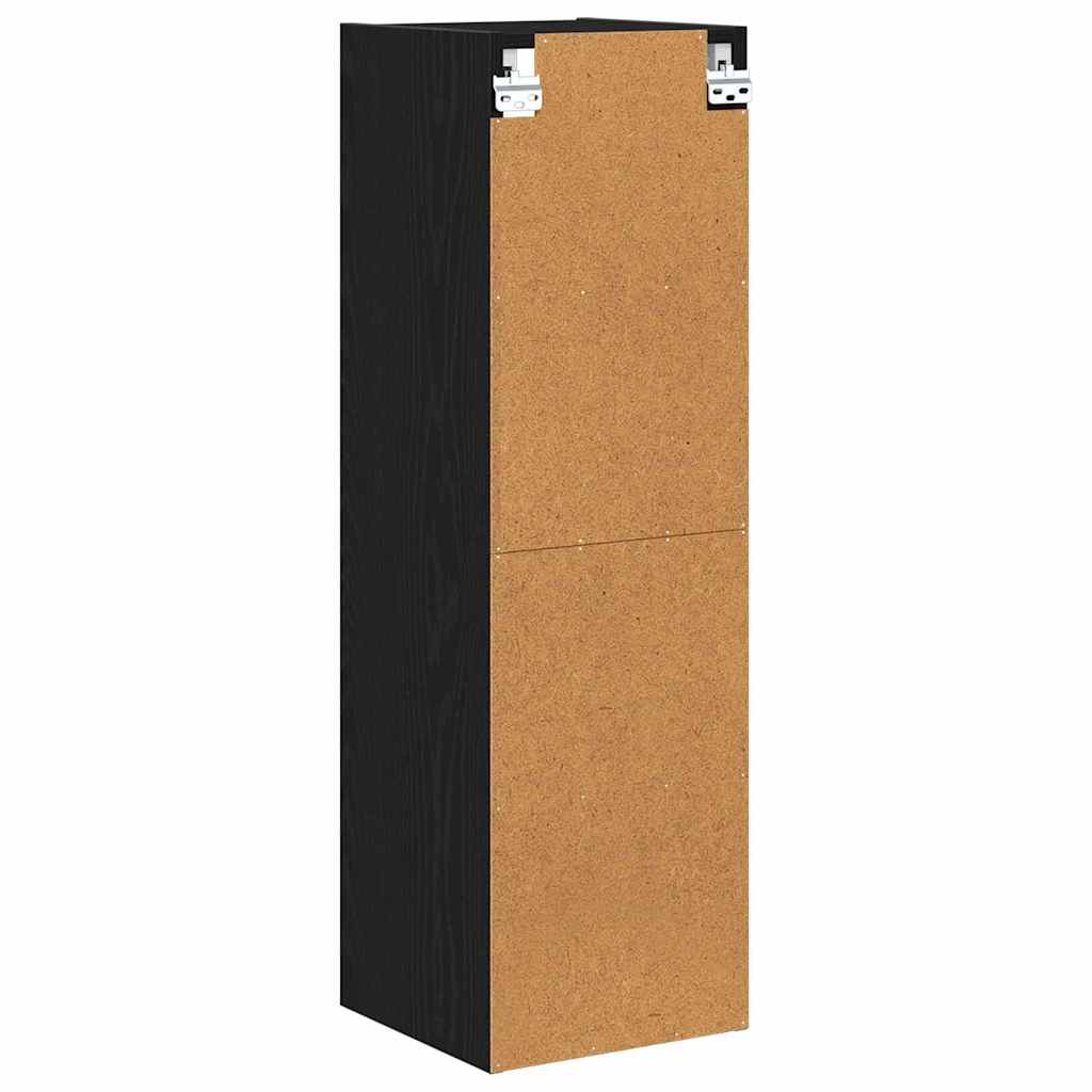 Armadio pensile Rovere Nero 30 x 29,5 x 100 cm | homemem39