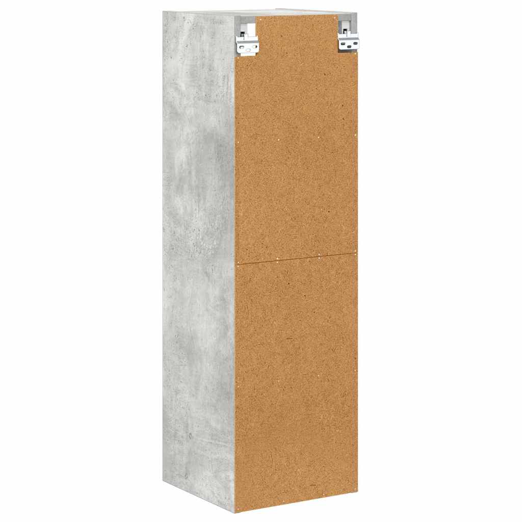 Armadio pensile Grigio cemento 30 x 29,5 x 100 cm | homemem39