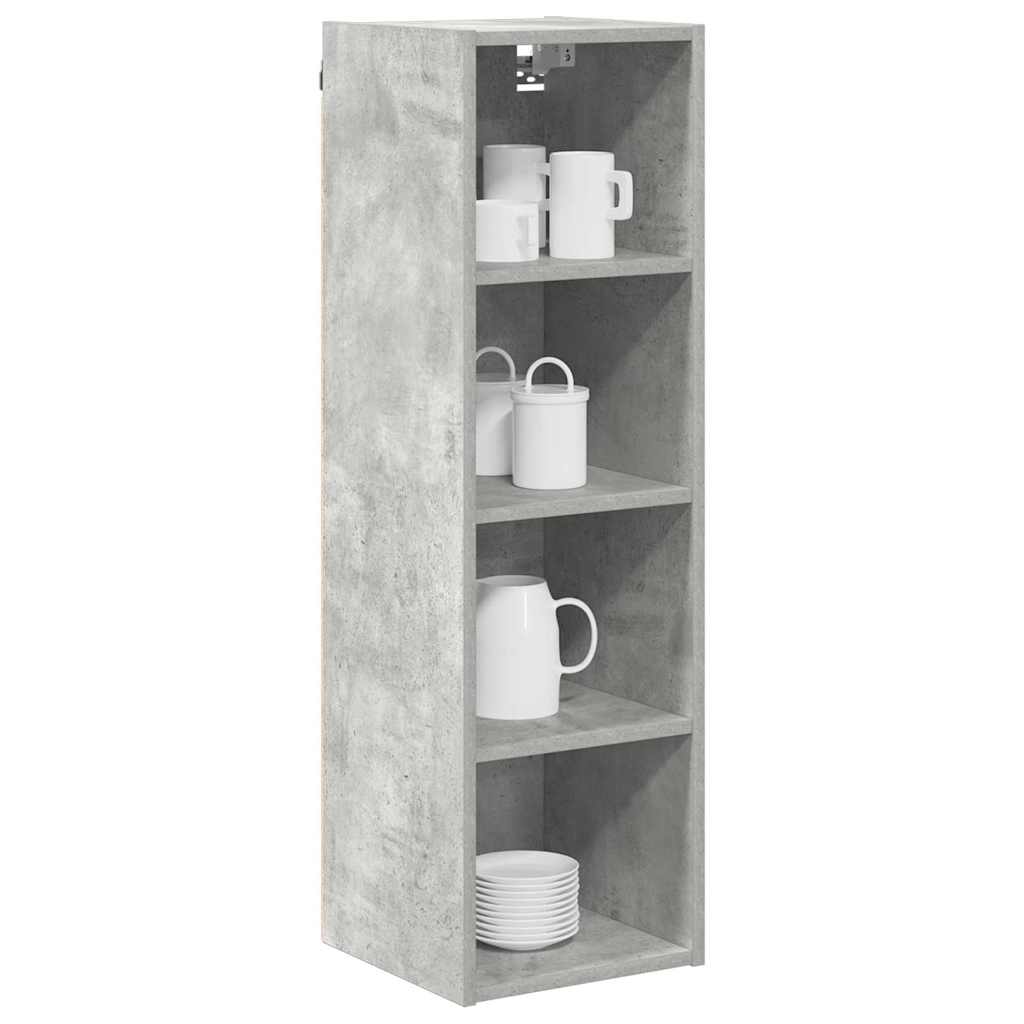 Armadio pensile Grigio cemento 30 x 29,5 x 100 cm | homemem39