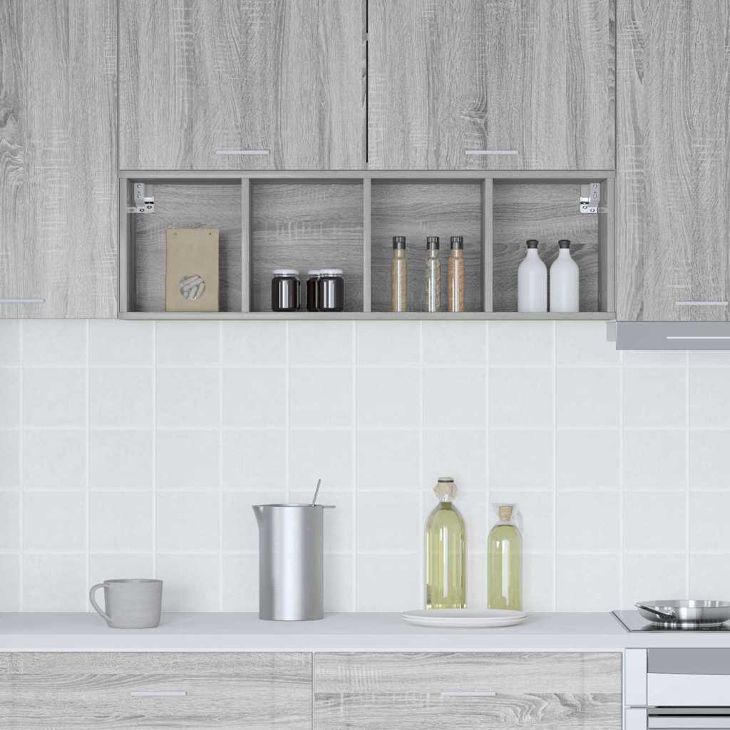 Armadio pensile Grigio Sonoma 30 x 29,5 x 100 cm | homemem39