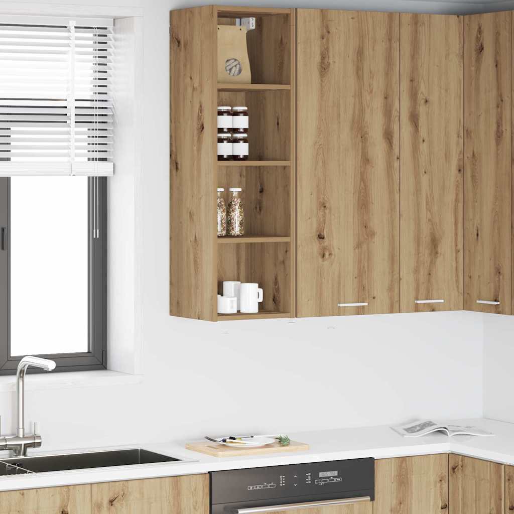 Armadio pensile Rovere artigianale 30 x 29,5 x 100 cm | homemem39
