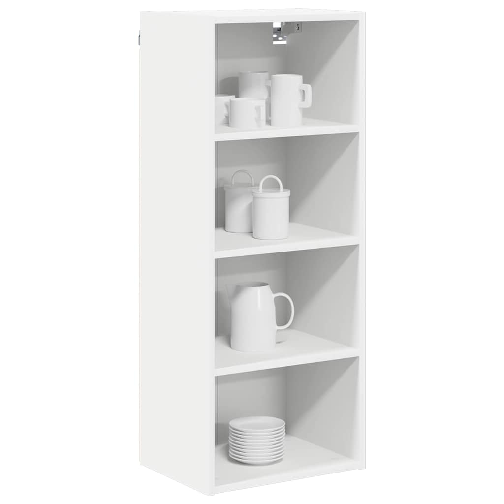 Armadio pensile Bianco 40 x 29,5 x 100 cm Legno multistrato | homemem39