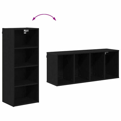 Armadio pensile Rovere Nero 40 x 29,5 x 100 cm | homemem39