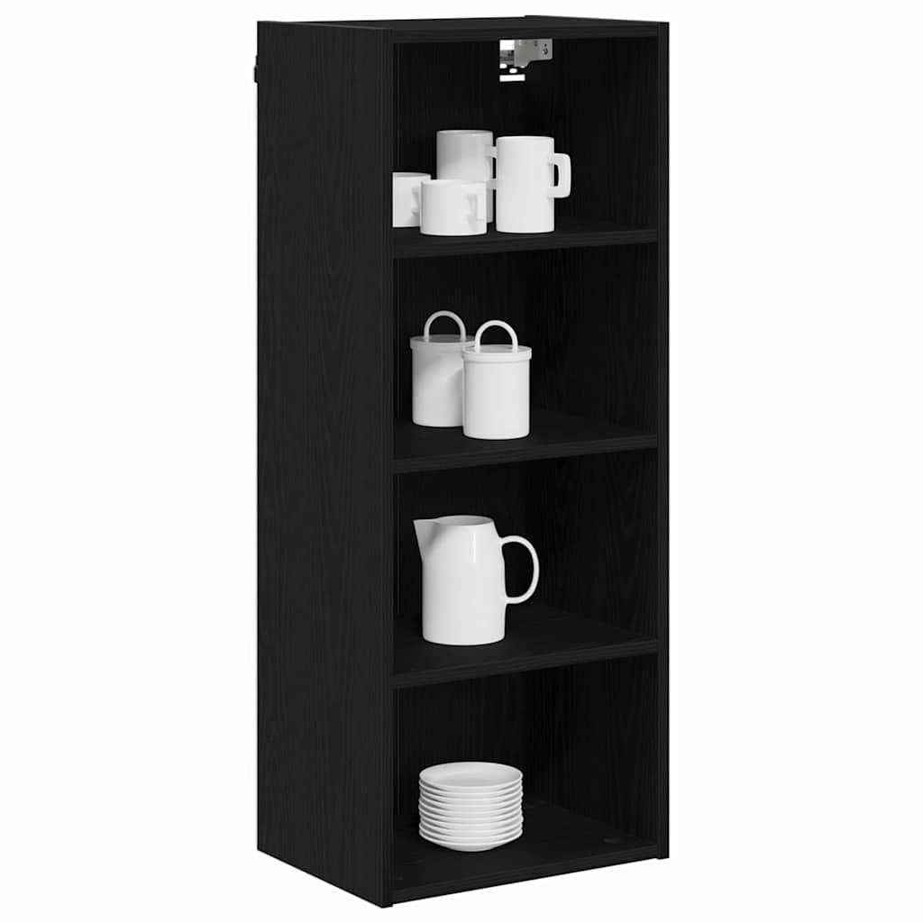 Armadio pensile Rovere Nero 40 x 29,5 x 100 cm | homemem39