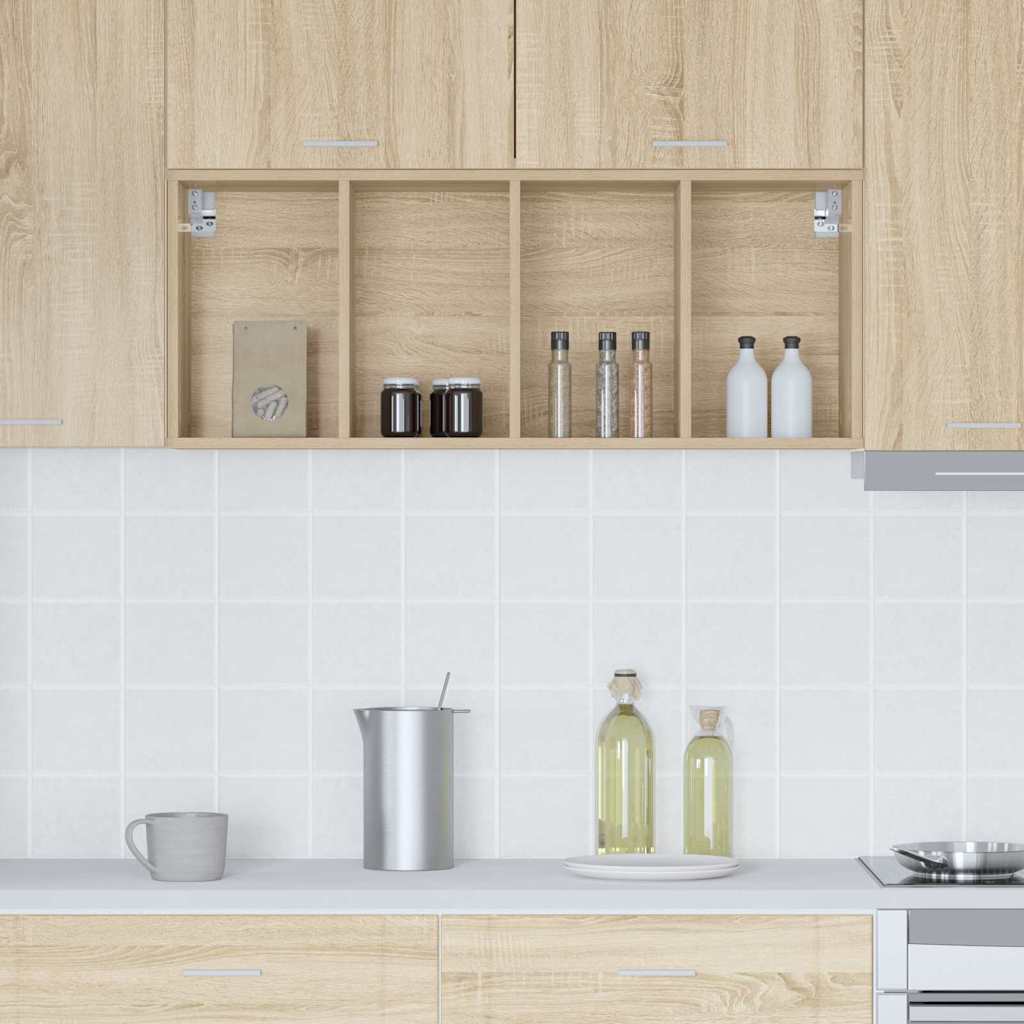 Armadio pensile Rovere Sonoma 40 x 29,5 x 100 cm | homemem39
