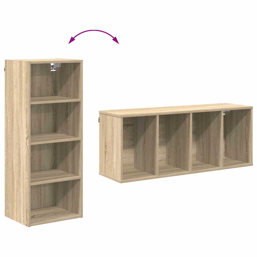 Armadio pensile Rovere Sonoma 40 x 29,5 x 100 cm | homemem39