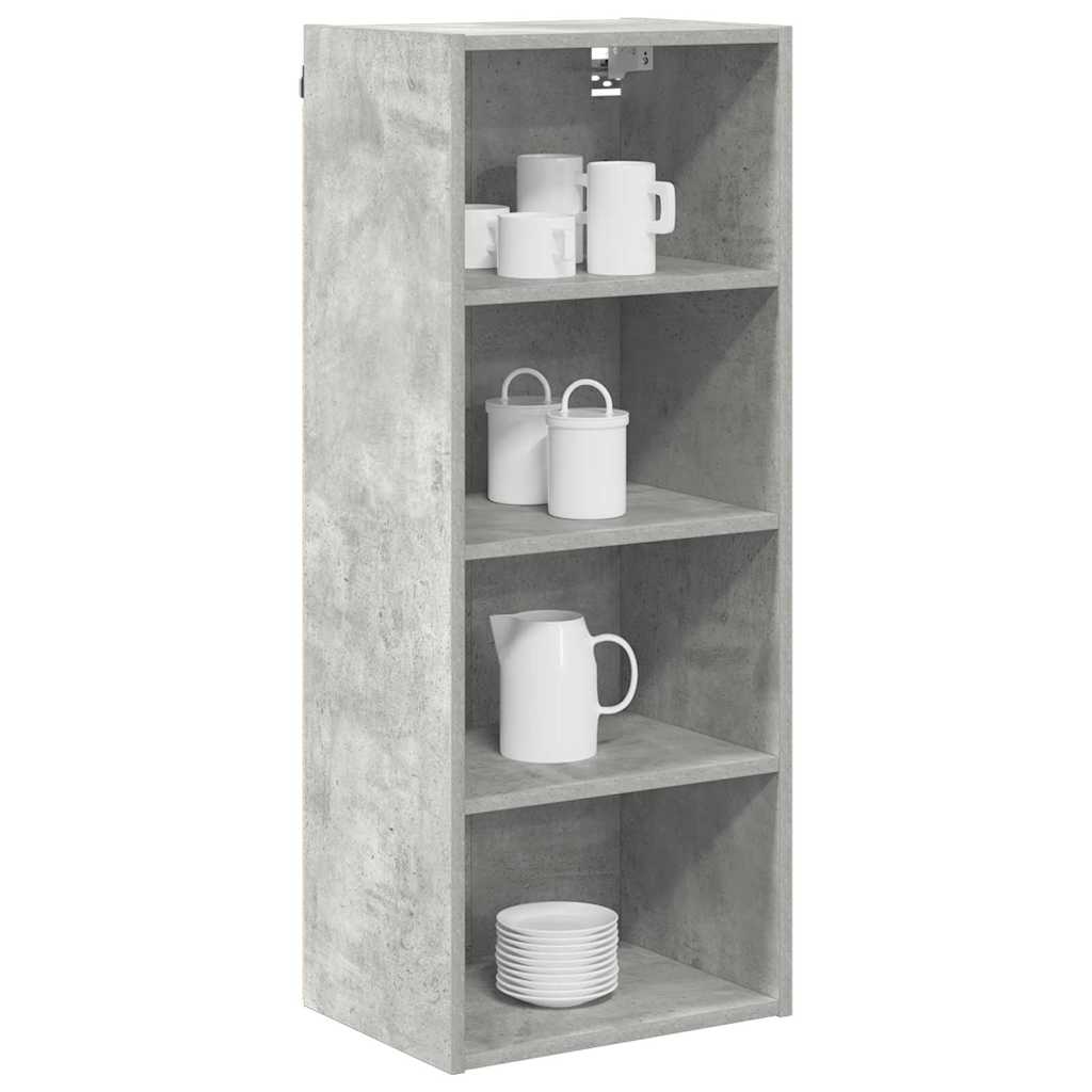 Armadio pensile Grigio cemento 40 x 29,5 x 100 cm | homemem39