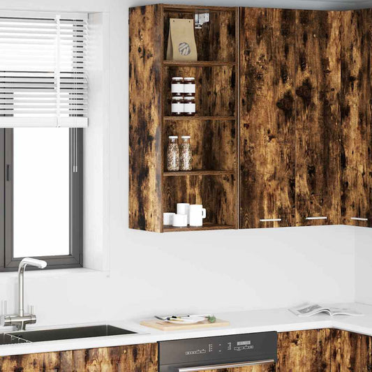 Armadio pensile Rovere fumé 40 x 29,5 x 100 cm | homemem39