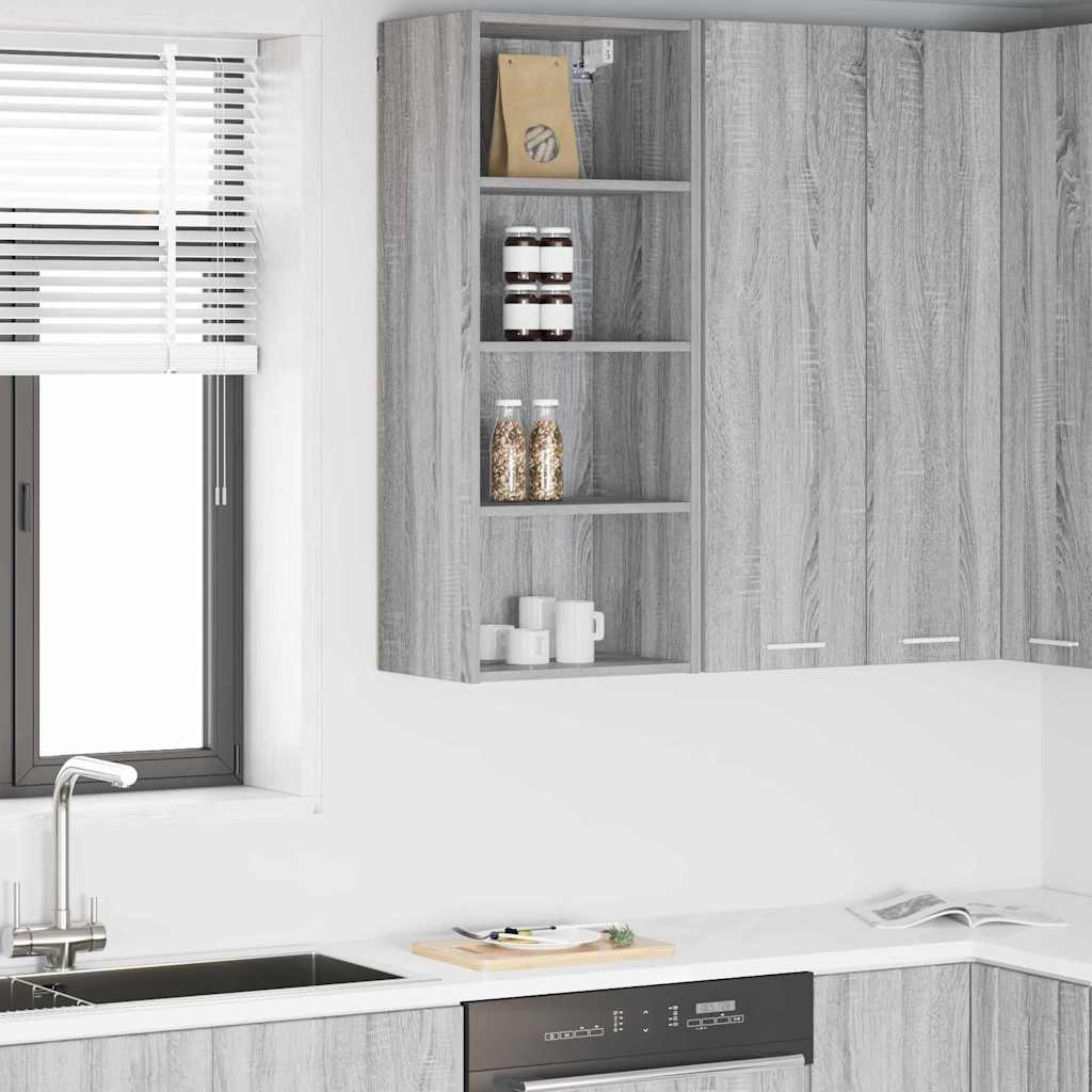 Armadio pensile Grigio Sonoma 40 x 29,5 x 100 cm | homemem39