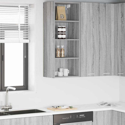 Armadio pensile Grigio Sonoma 40 x 29,5 x 100 cm | homemem39
