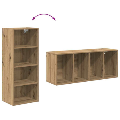 Armadio pensile Rovere artigianale 40 x 29,5 x 100 cm | homemem39