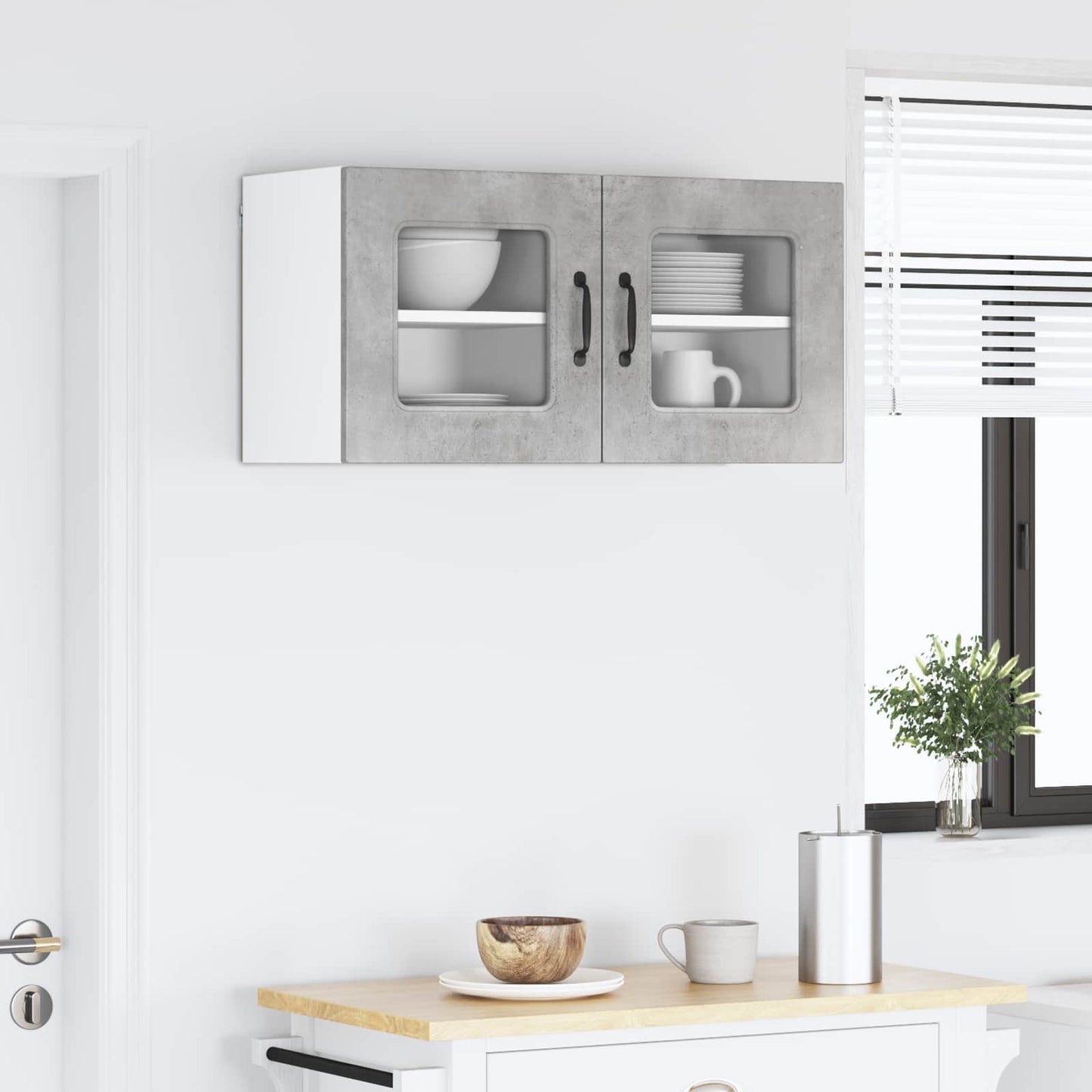 Pannello lavastoviglie Kalmar 2 pcs Grigio cemento | homemem39