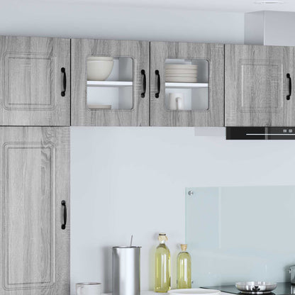 Pannello lavastoviglie Kalmar 2 pcs Grigio Sonoma | homemem39
