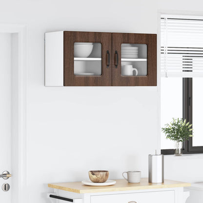 Pannello lavastoviglie Kalmar 2 pcs Rovere Marrone | homemem39