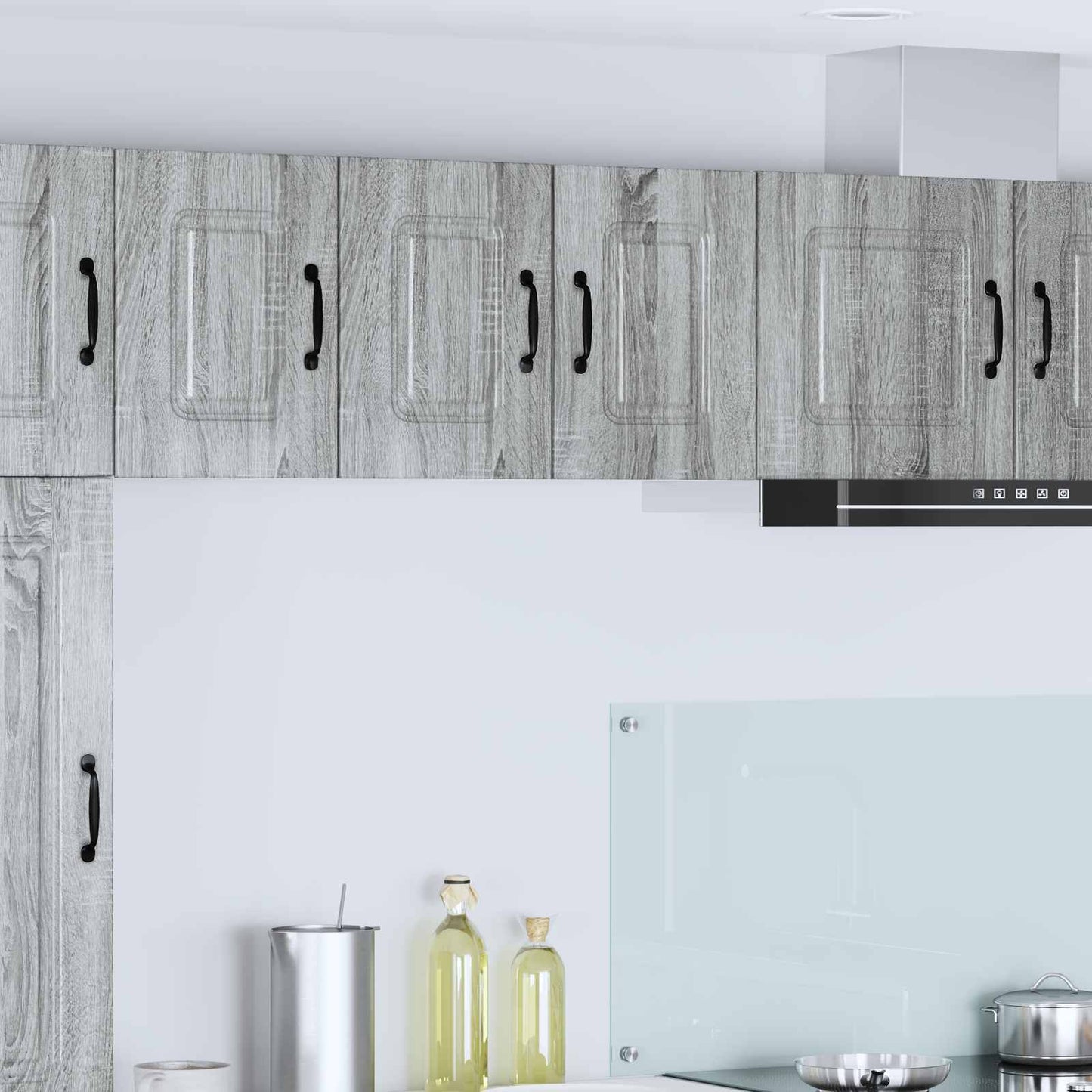 Pannello lavastoviglie Kalmar 2 pcs Grigio Sonoma | homemem39
