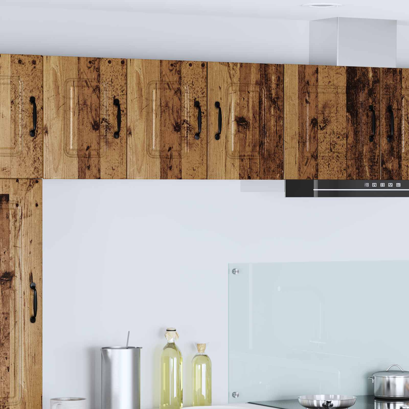 Pannello lavastoviglie Kalmar 2 pcs Legno vecchio | homemem39