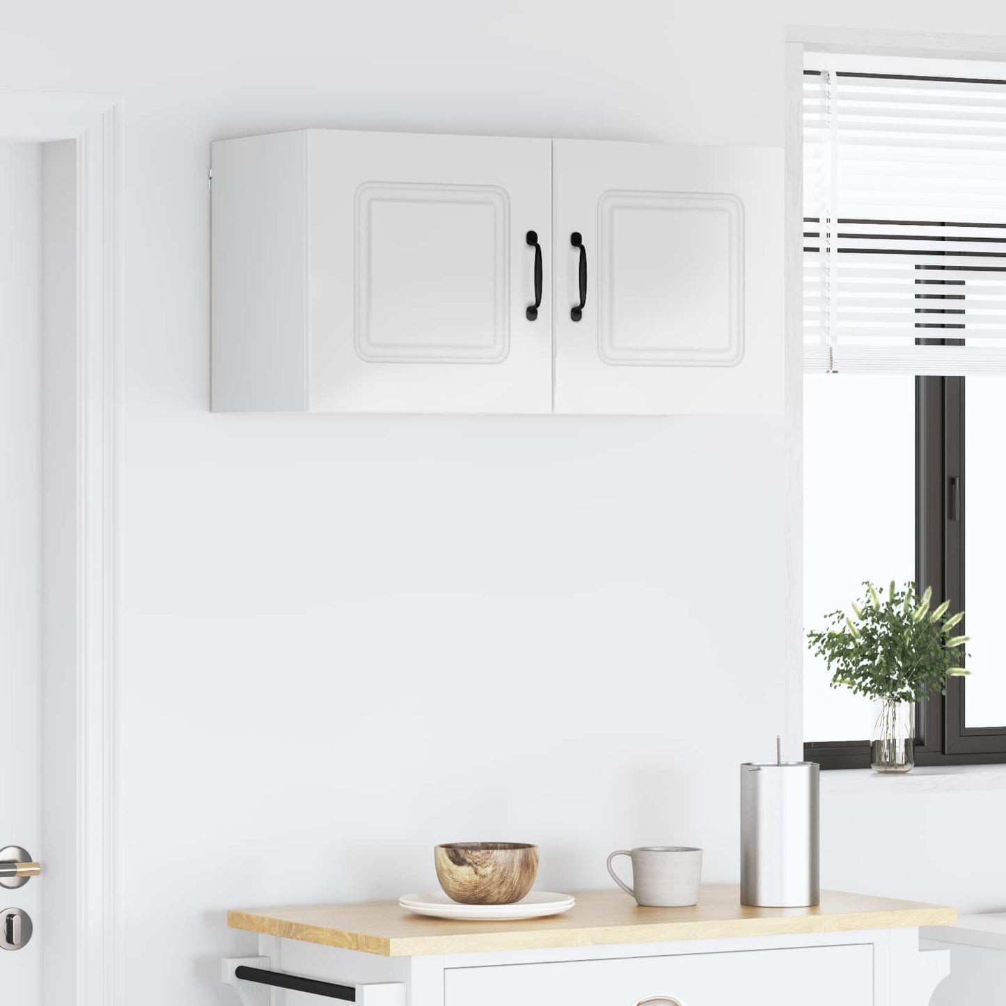 Pannello lavastoviglie Kalmar 2 pcs Bianco Lucido | homemem39