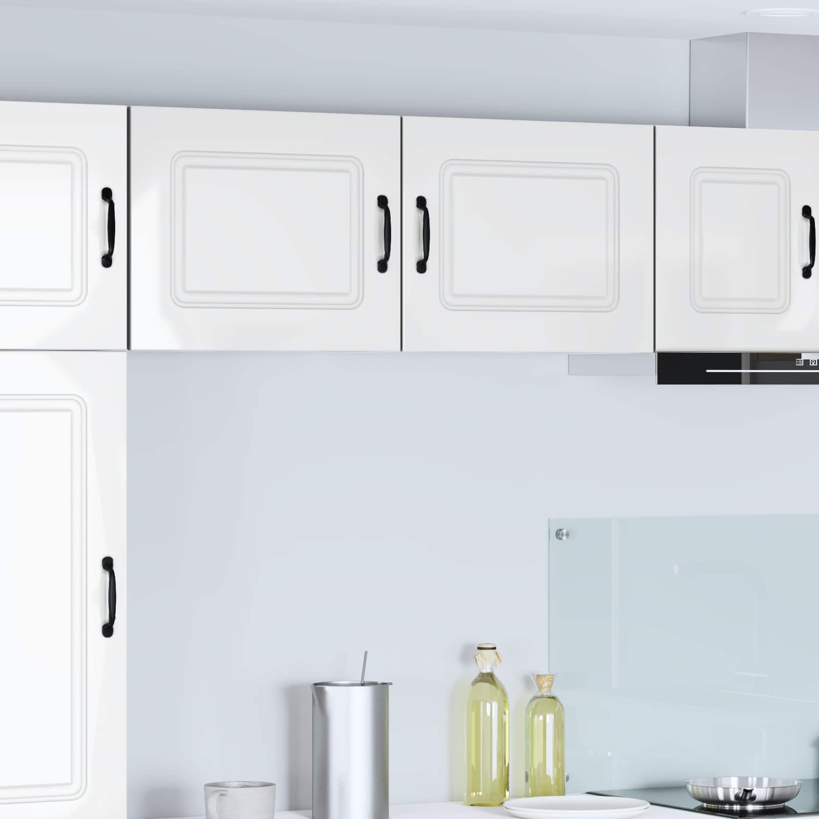 Pannello lavastoviglie Kalmar 2 pcs Bianco Lucido | homemem39
