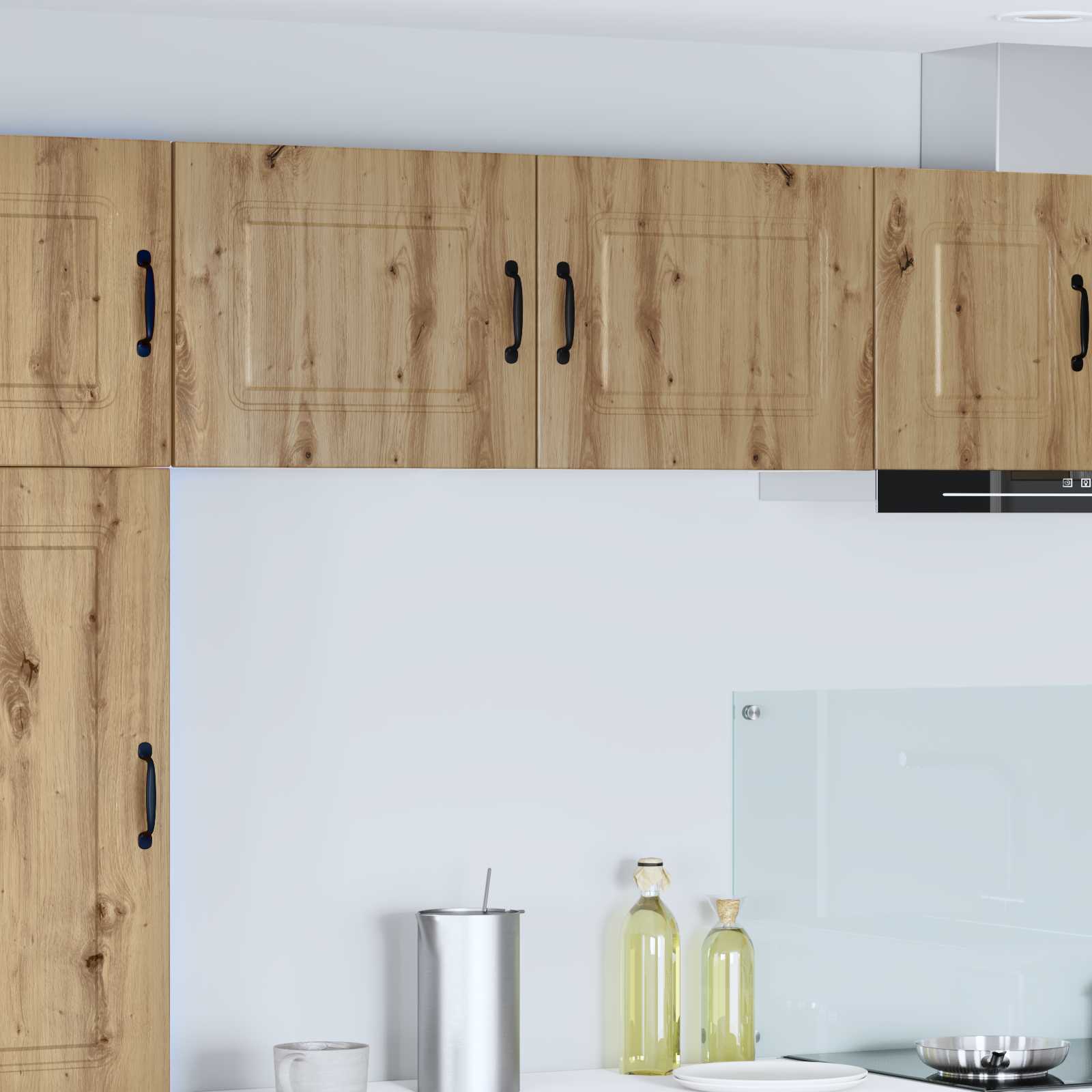 Pannello lavastoviglie Kalmar 2 pcs Rovere artigianale | homemem39