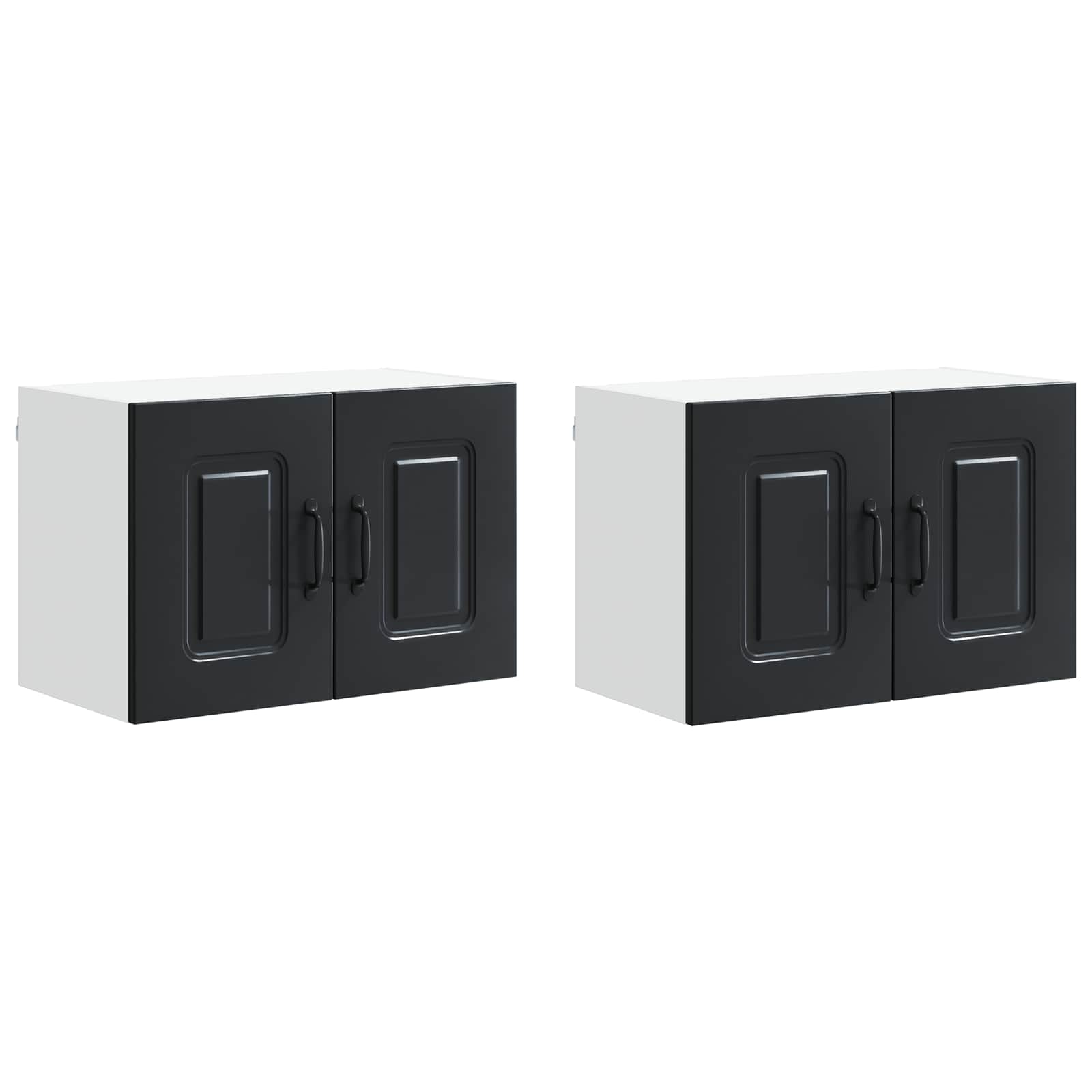 Pannello lavastoviglie Kalmar 2 pcs Nero 60 x 31 x 40 cm | homemem39