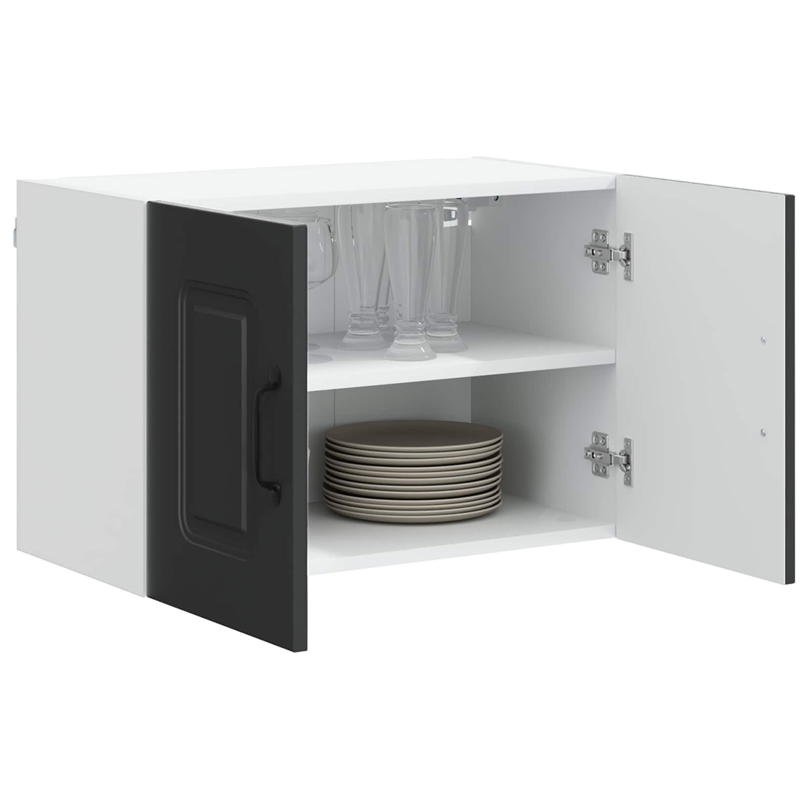 Pannello lavastoviglie Kalmar 2 pcs Nero 60 x 31 x 40 cm | homemem39