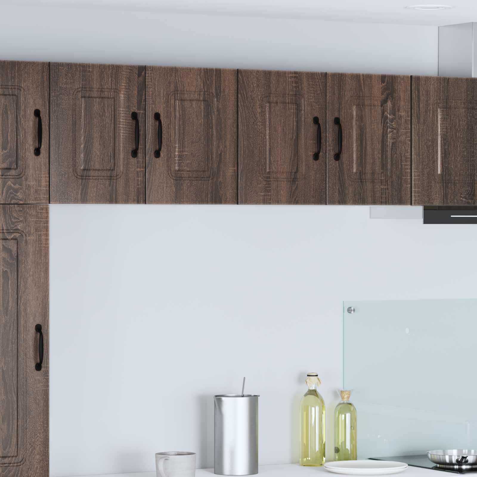 Pannello lavastoviglie Kalmar 2 pcs Rovere Marrone | homemem39