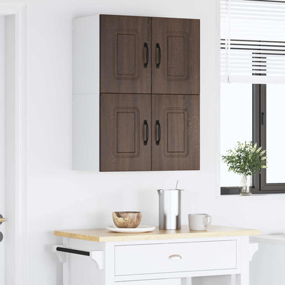 Pannello lavastoviglie Kalmar 2 pcs Rovere Marrone | homemem39