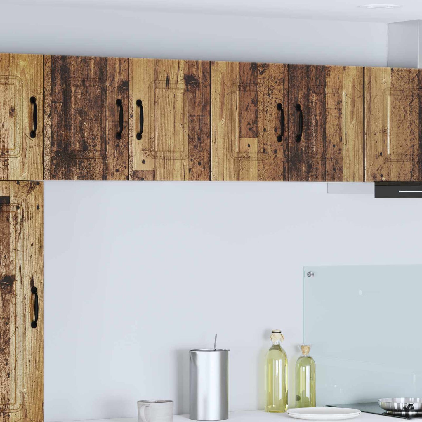 Pannello lavastoviglie Kalmar 2 pcs Legno vecchio | homemem39