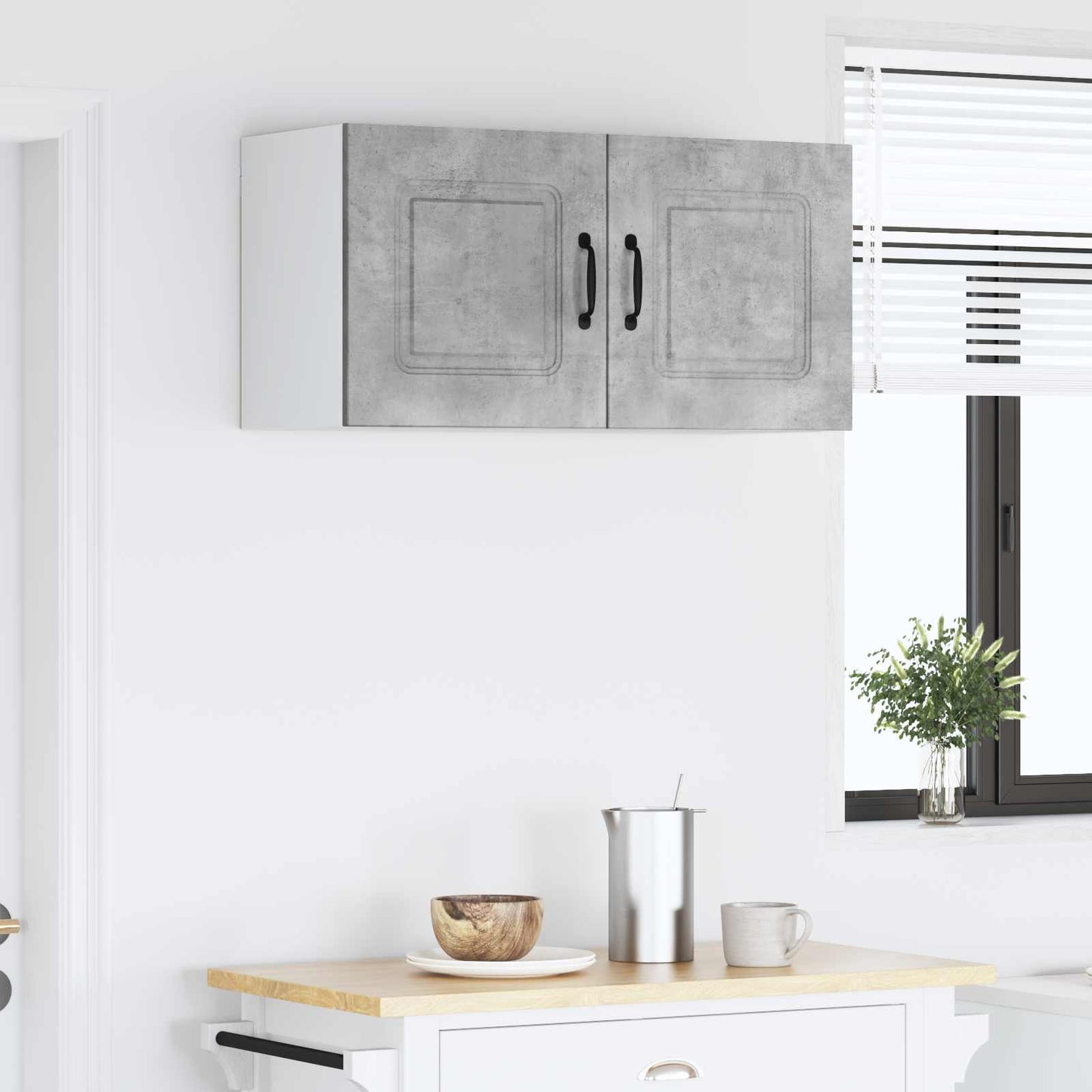 Pannello lavastoviglie Kalmar Grigio cemento 80 x 31 x 40 cm