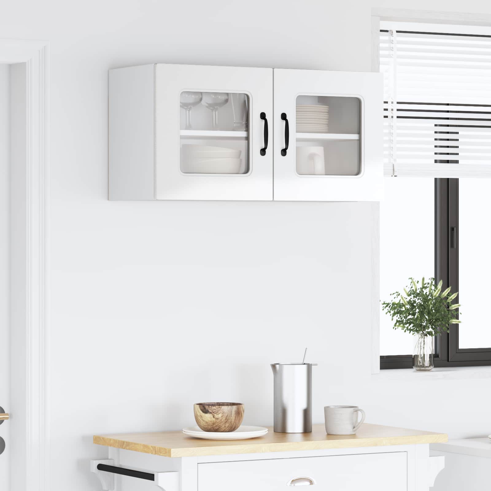 Pannello lavastoviglie Kalmar Bianco Lucido 80 x 31 x 40 cm | homemem39