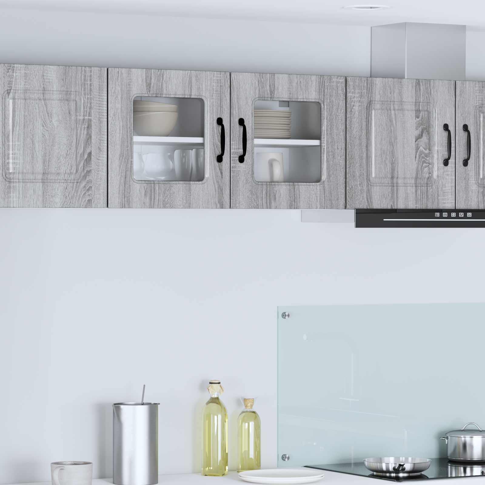 Pannello lavastoviglie Kalmar Grigio Sonoma 80 x 31 x 40 cm | homemem39