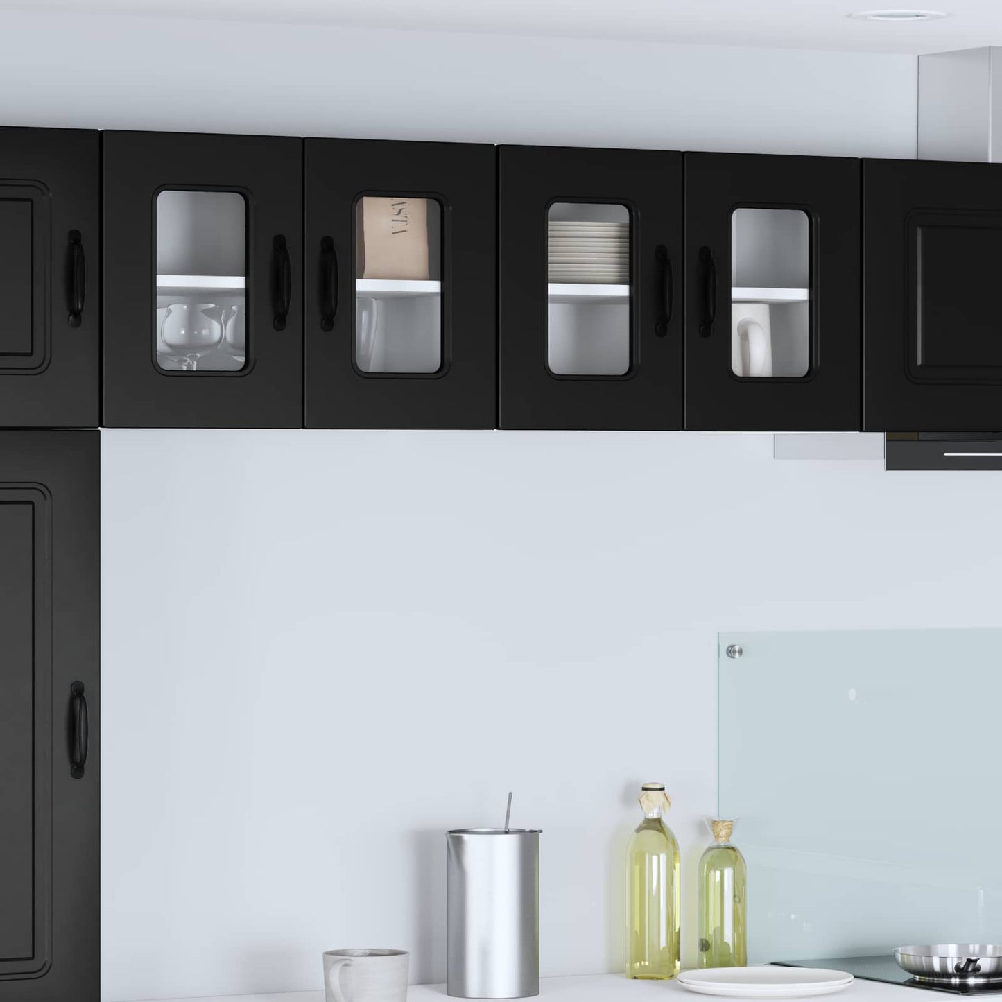 Pannello lavastoviglie Kalmar 2 pcs Nero 60 x 31 x 40 cm | homemem39